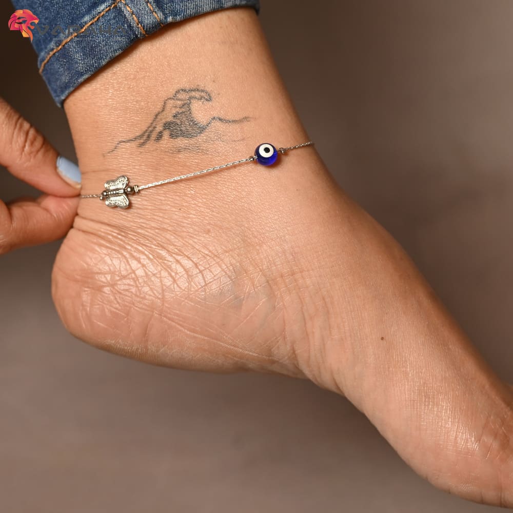 WA0003 - Evil Eye Anklet