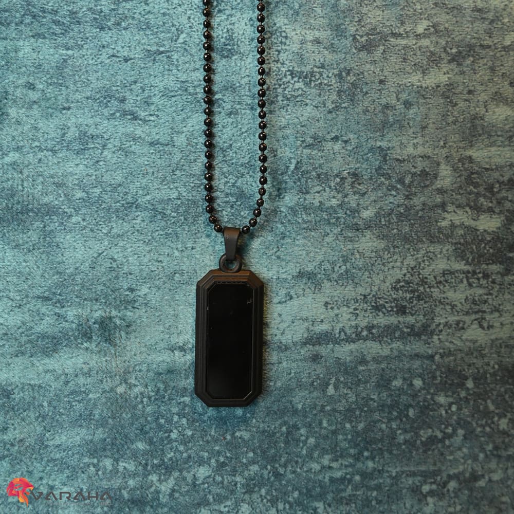 MP0002 - Obsidian Elegance Pendant