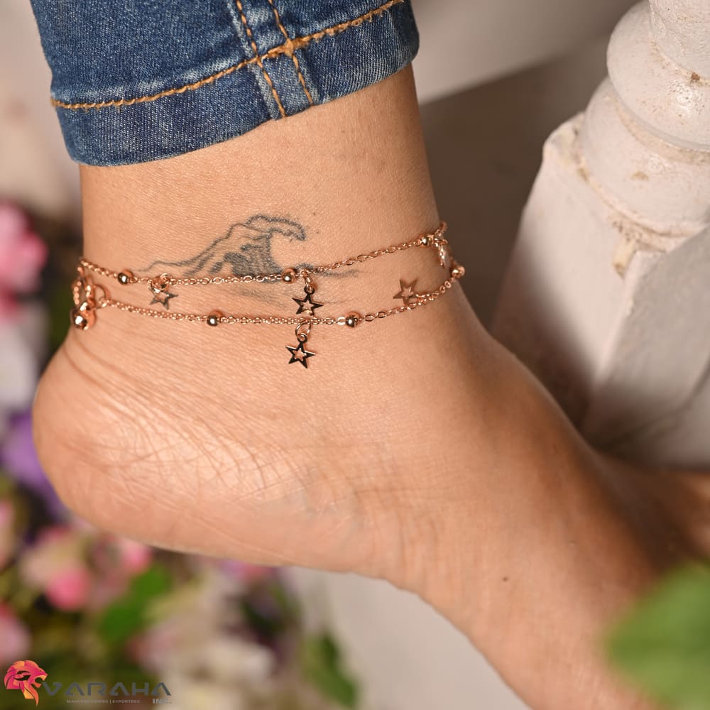 WA0009 - Bejeweled Anklets