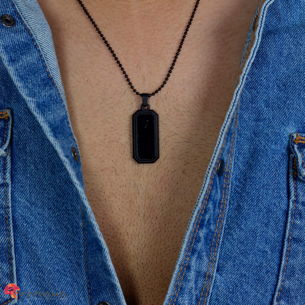 MP0002 - Obsidian Elegance Pendant