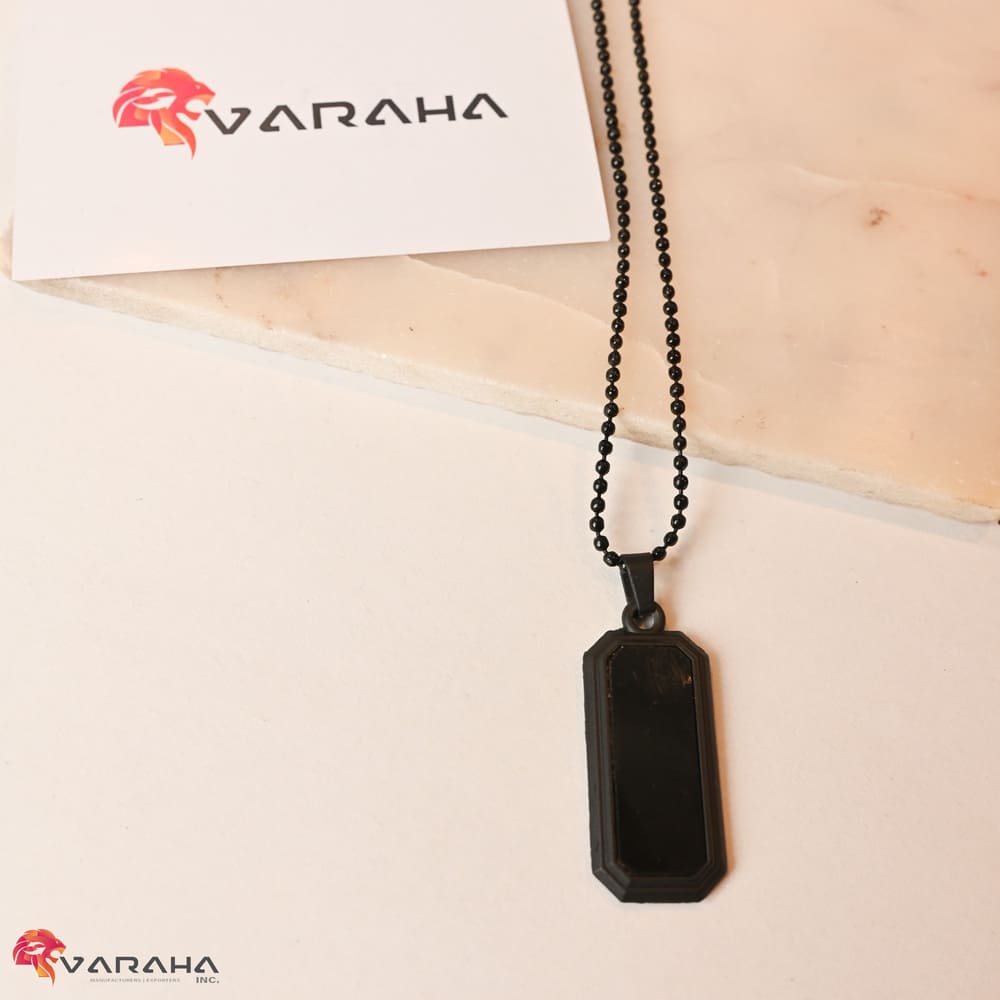 MP0002 - Obsidian Elegance Pendant